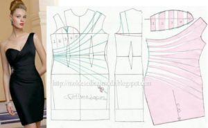 vestido preto ombro único