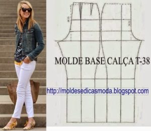 molde base calça clássica