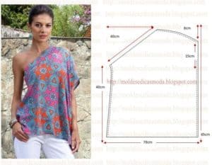 blusa ombro só