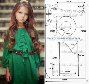 vestido de criança 6 aos 7 anos