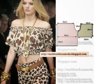 blusa leopardo