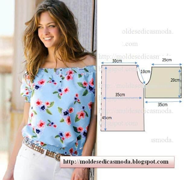 modelos de blusas simples