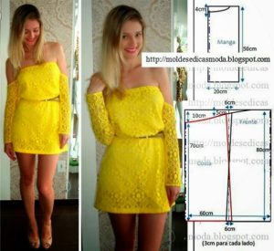 vestido cigana amarelo