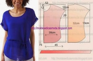 blusa casual feminina tecido fino