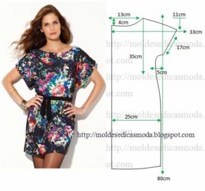 vestido casual florido