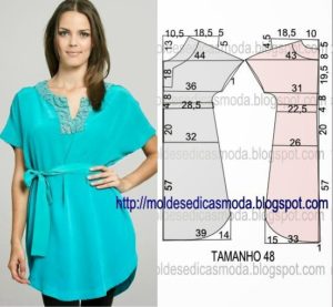 vestido casual azul claro