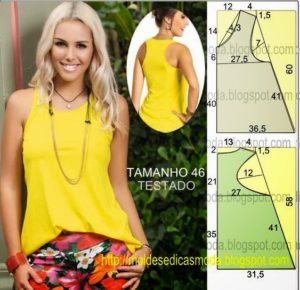 blusa regata feminina
