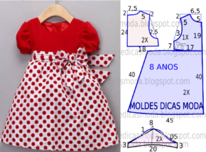 vestido infantil de festa