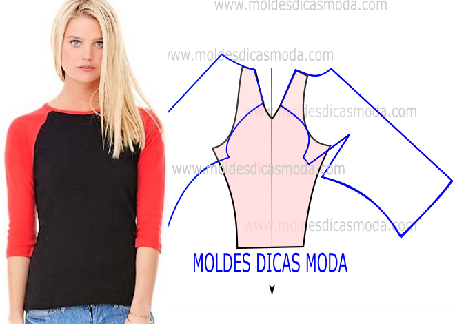 t-shirt casual mulher